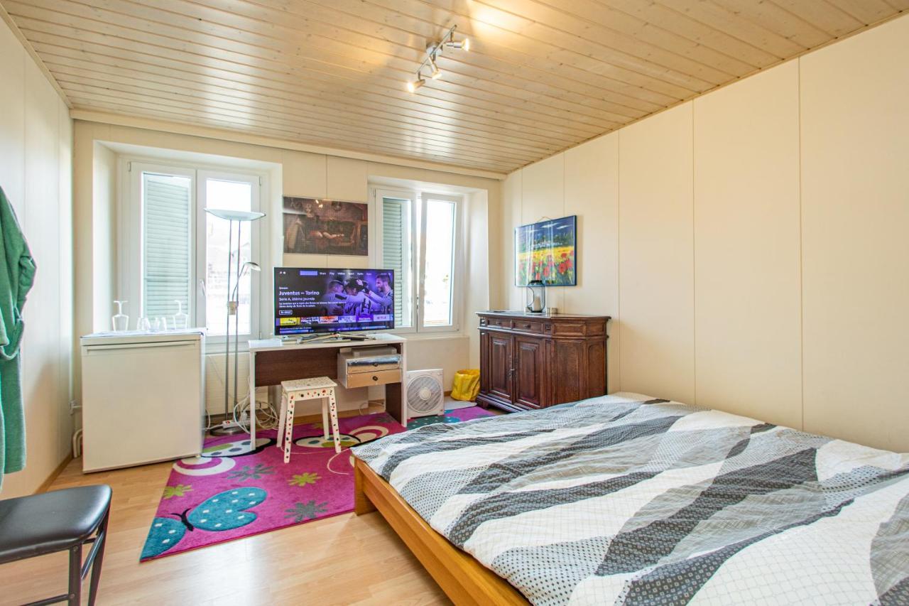 Chambre Double Standard LastMinut Payerne Exterior foto