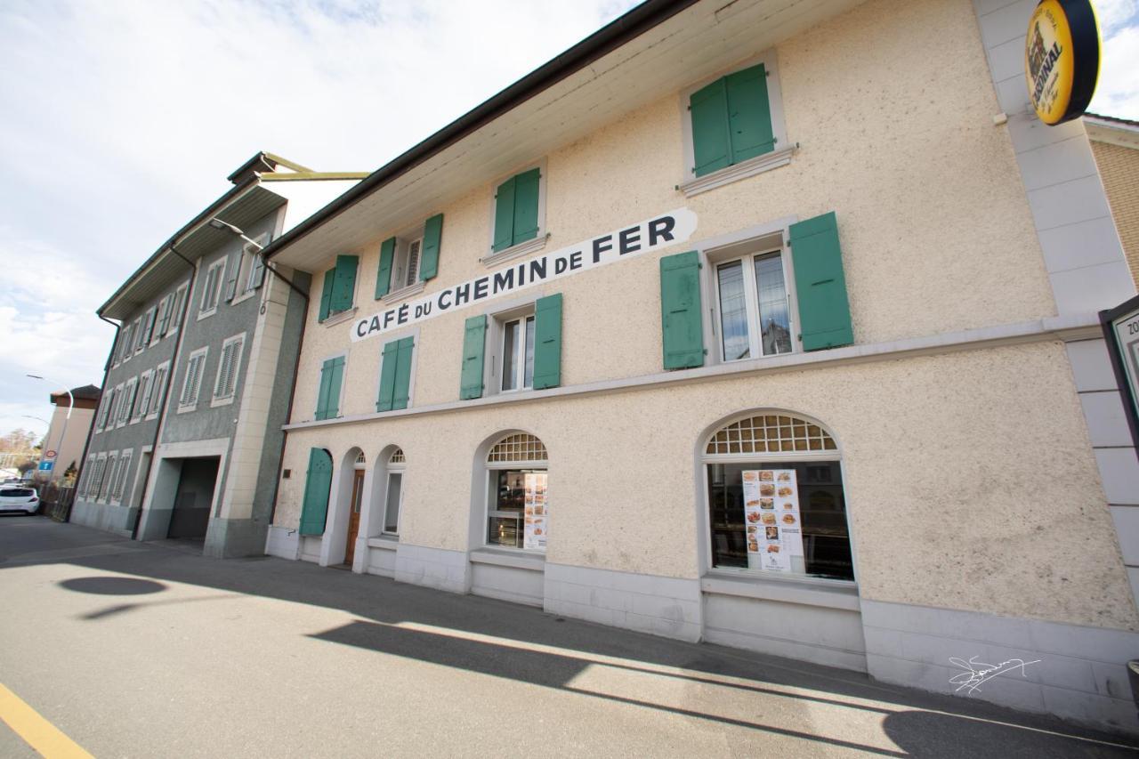 Chambre Double Standard LastMinut Payerne Exterior foto